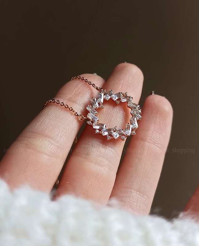 گردنبند تنیسی دایره