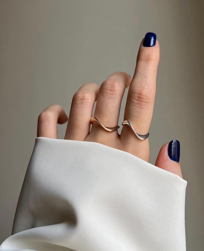 انگشتر موج مینیمال