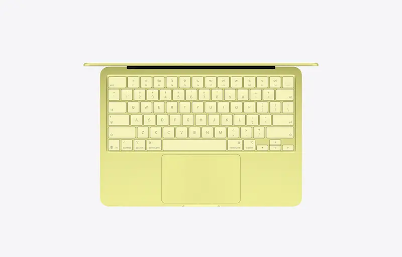 مک بوک نئو اپل مدل (MacBook Neo(MHF-D4)(8R-256GB)(Citrus
