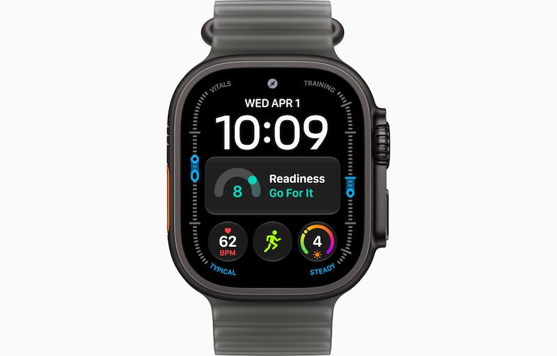 اپل واچ اولترا مدل(Apple Watch Ultra 4(Ocean Band)(Translucent Black