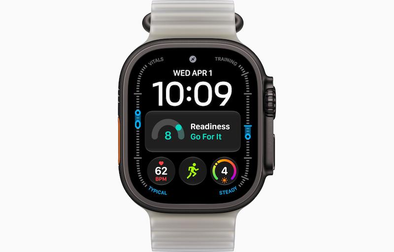 اپل واچ اولترا مدل(Apple Watch Ultra 4(Ocean Band)(Translucent Gray