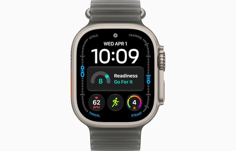 اپل واچ اولترا مدل(Apple Watch Ultra 4(Ocean Band)(Translucent Black