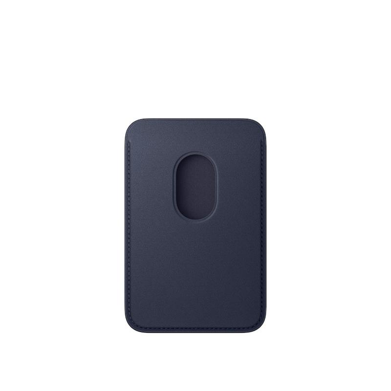 جاکارتی اپل مدل (iPhone FineWoven Wallet with MagSafe (Navy