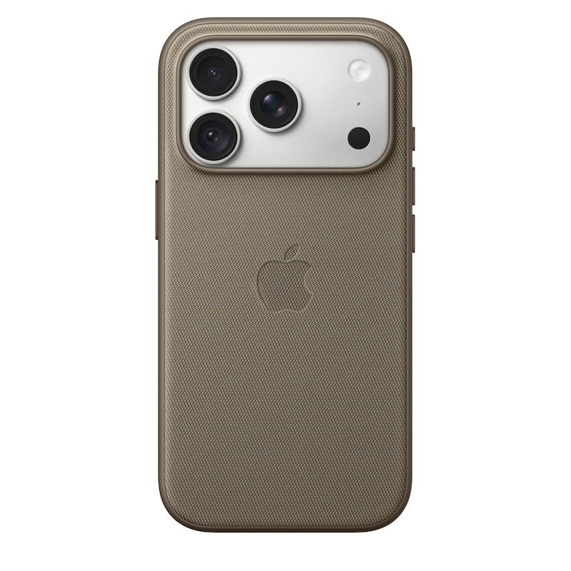 قاب تکوون ایفون مدل(iPhone 18 Pro TechWoven Case with MagSafe(Taupe