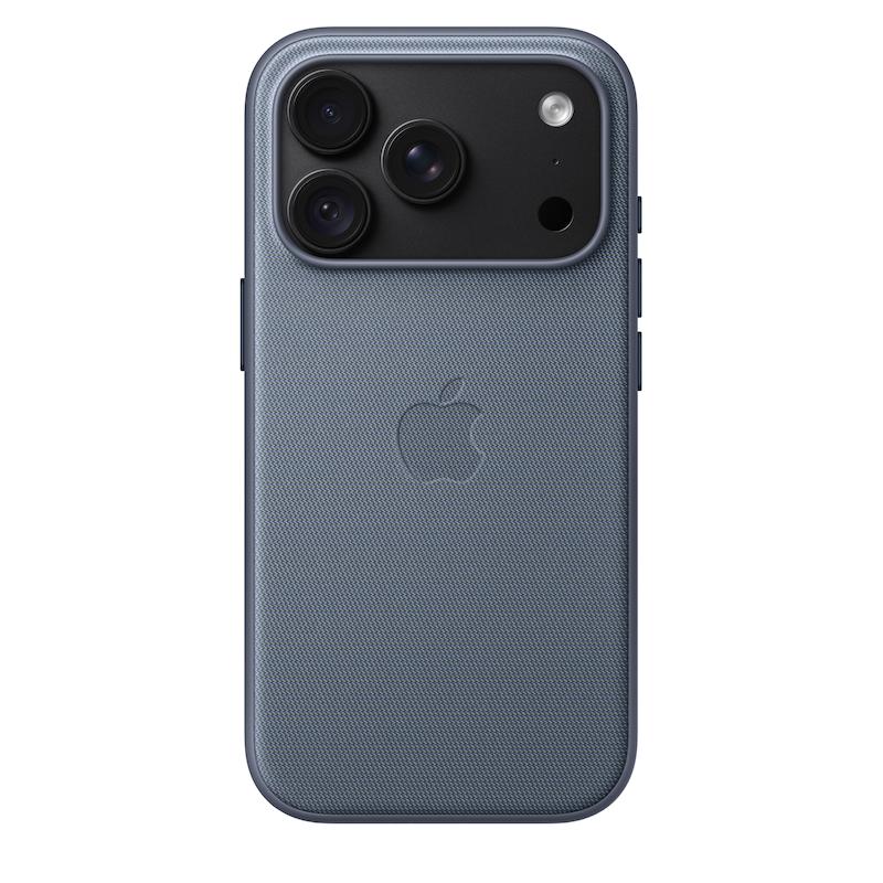 قاب تکوون ایفون مدل(iPhone 18 Pro TechWoven Case with MagSafe(Chambray Blue
