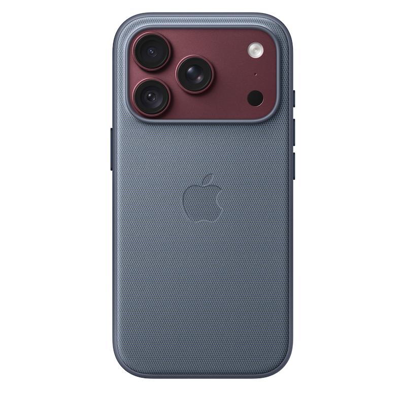 قاب تکوون ایفون مدل(iPhone 18 Pro TechWoven Case with MagSafe(Chambray Blue