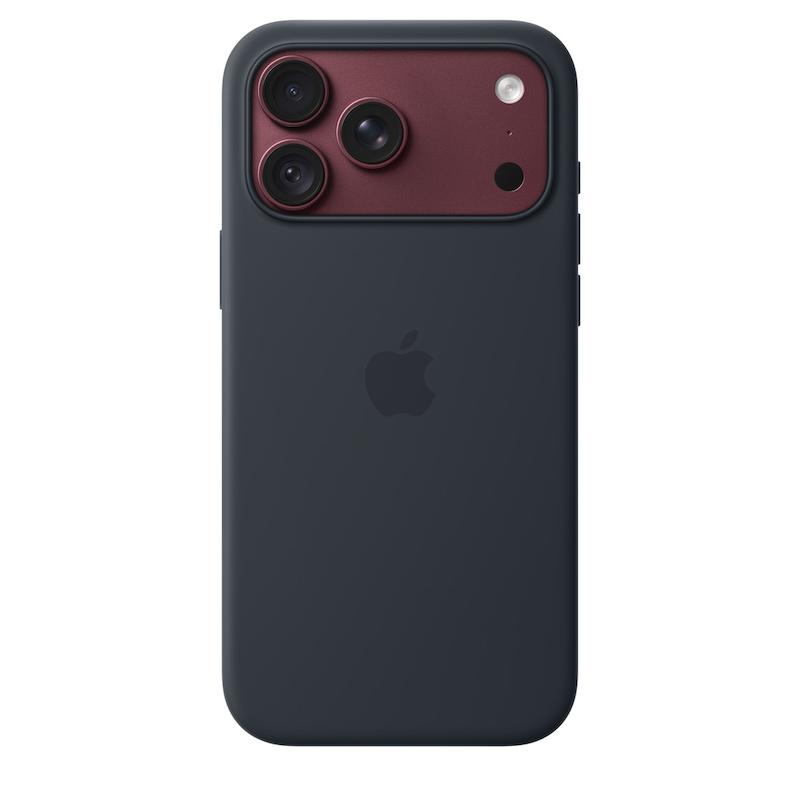 قاب سیلیکون ایفون مدل(iPhone 18 Pro Max Silicone Case with MagSafe(Navy Blue
