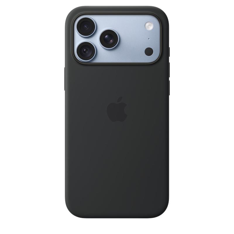 قاب سیلیکون ایفون مدل(iPhone 18 Pro Max Silicone Case with MagSafe(Black