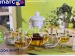 سرویس چایی خوری و دمنوش خوری 7 پارچه لومینارک فرانسه