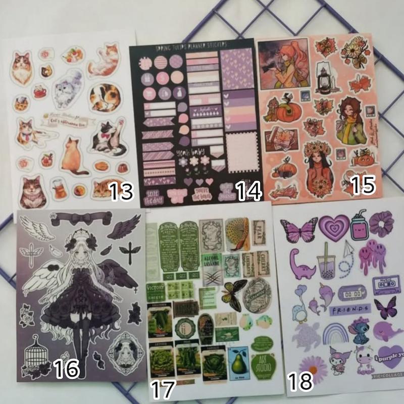صفحه استیکر طرح دار 2 