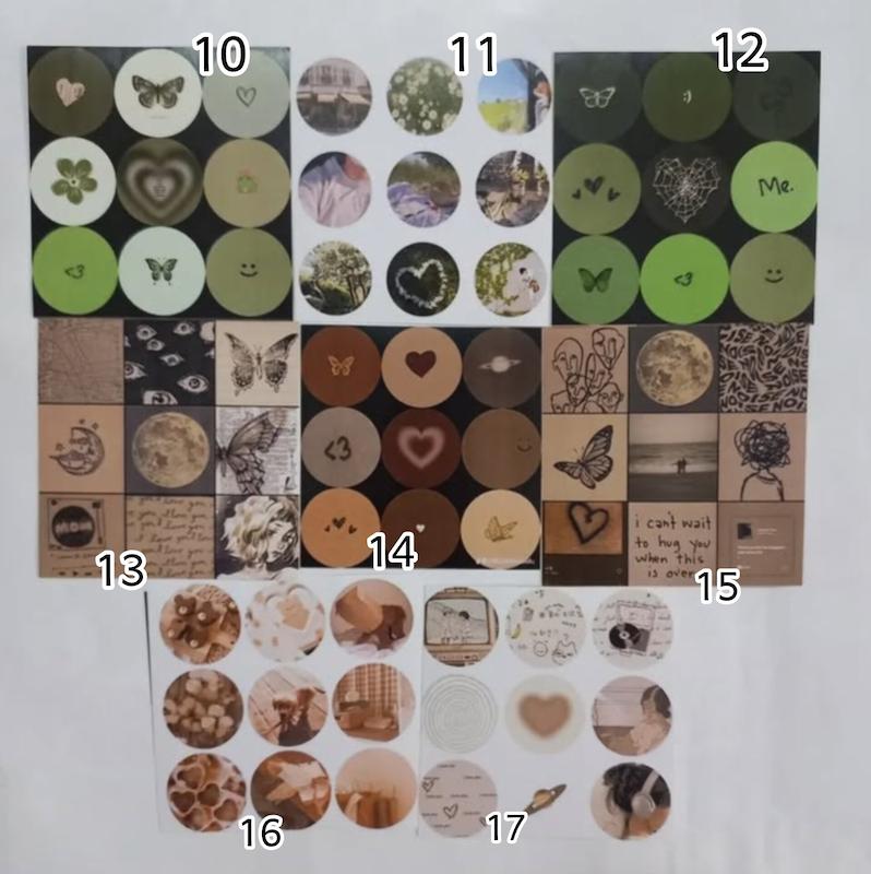 صفحه استیکر دایره ای 2