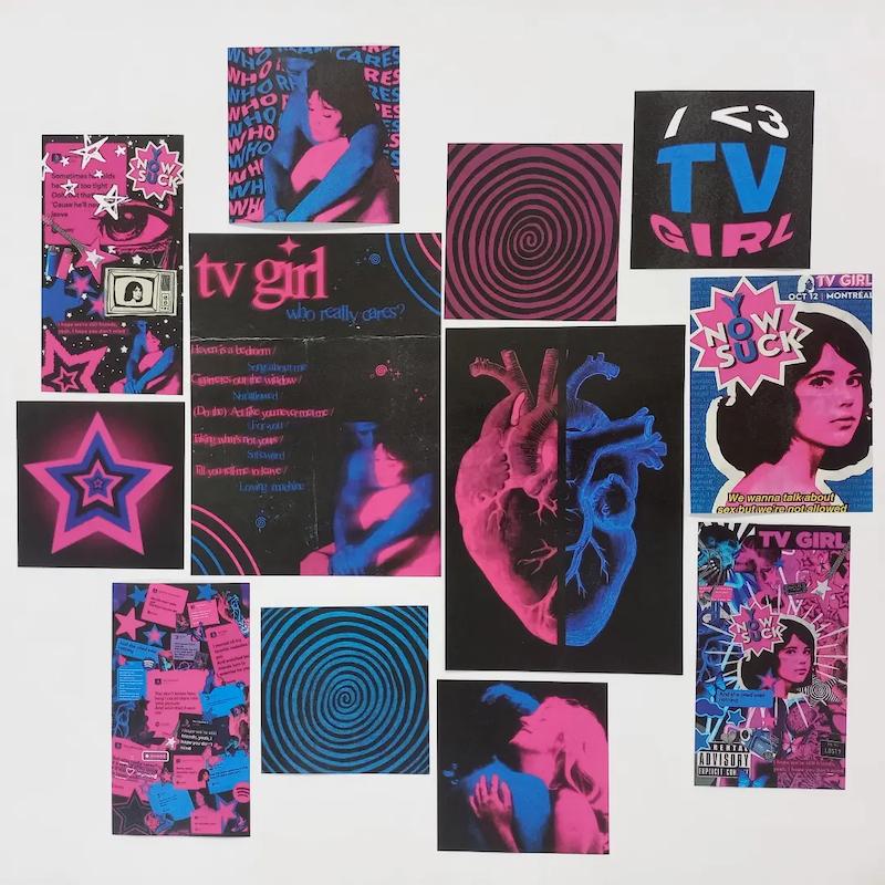 پک پوستر TV girl 👧💙🩷