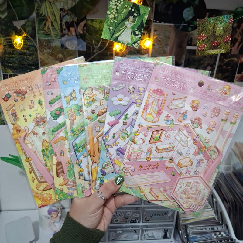 استیکر ۳ بعدی 