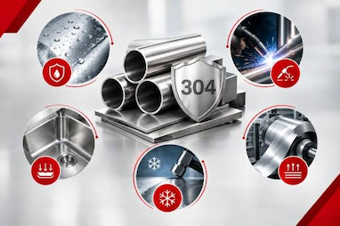 استیل 304 چیست و چرا در ظروف آشپزخانه اهمیت دارد؟