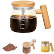 لیوان شیشه ای همزن دار شارژی
