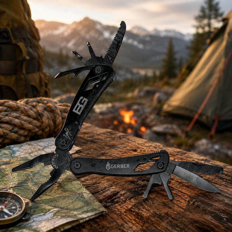 ابزار چند کاره گربر مدل Bear Grylls