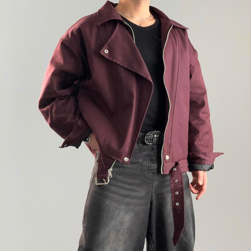 بایکر جکت ( کتان)