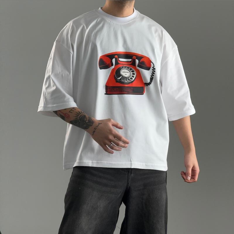 تیشرت چاپدار  (تلفن قدیمی)