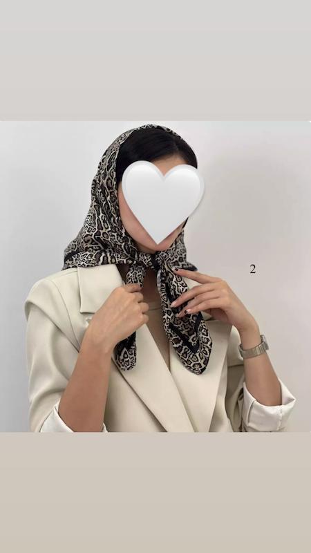 مینی اسکارف پلنگی