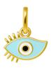 آویز گردنبند طلا ۱۸ عیار چشم ۳ 