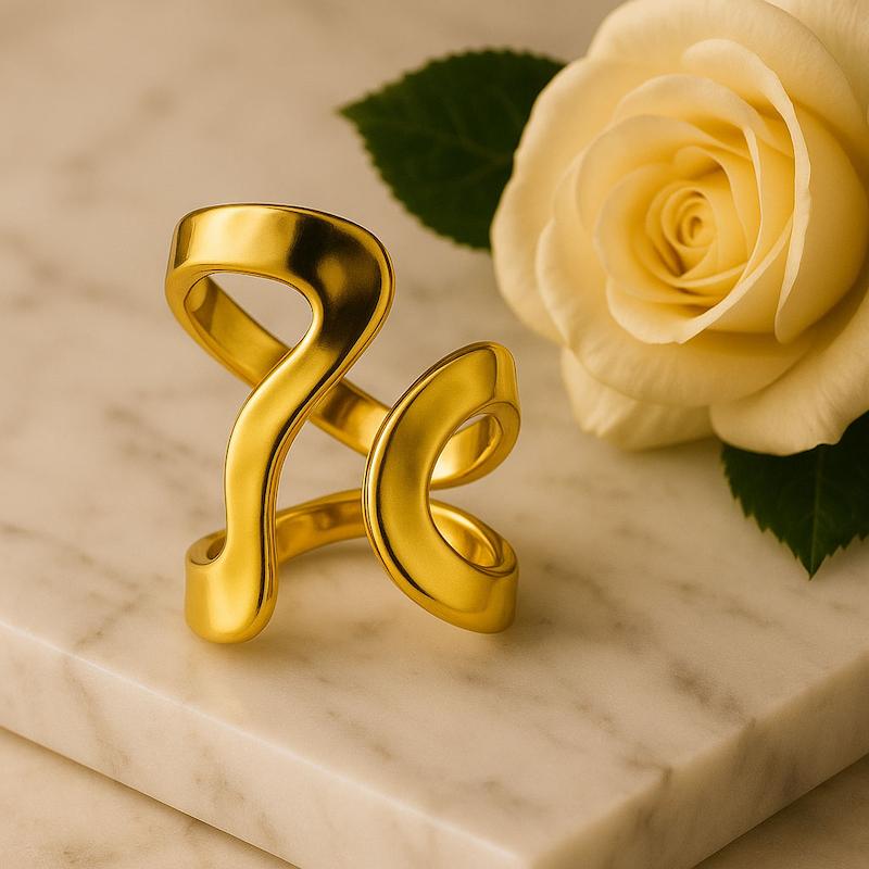 انگشتر زنانه چکشی کد 112