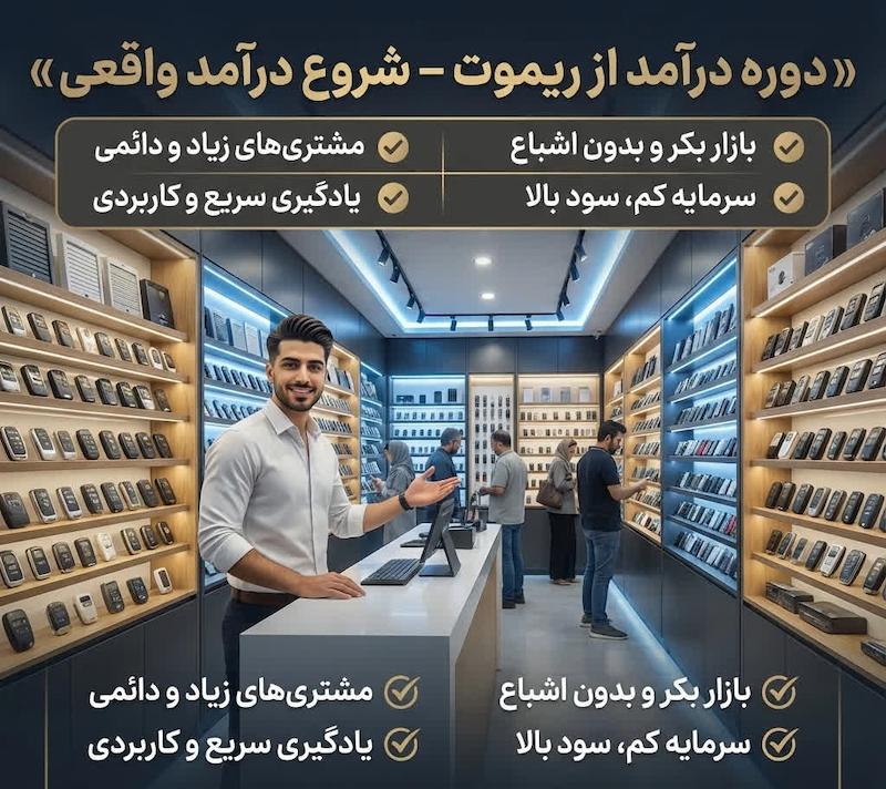 دوره درآمد و ورود به بازار  ریموت