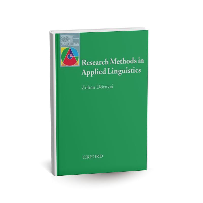 دانلود کتاب Research Methods in Applied Linguistics (ریسرچ متدز این اپلاید لینگویستیکس) اثر Zoltán Dörnyei PDF