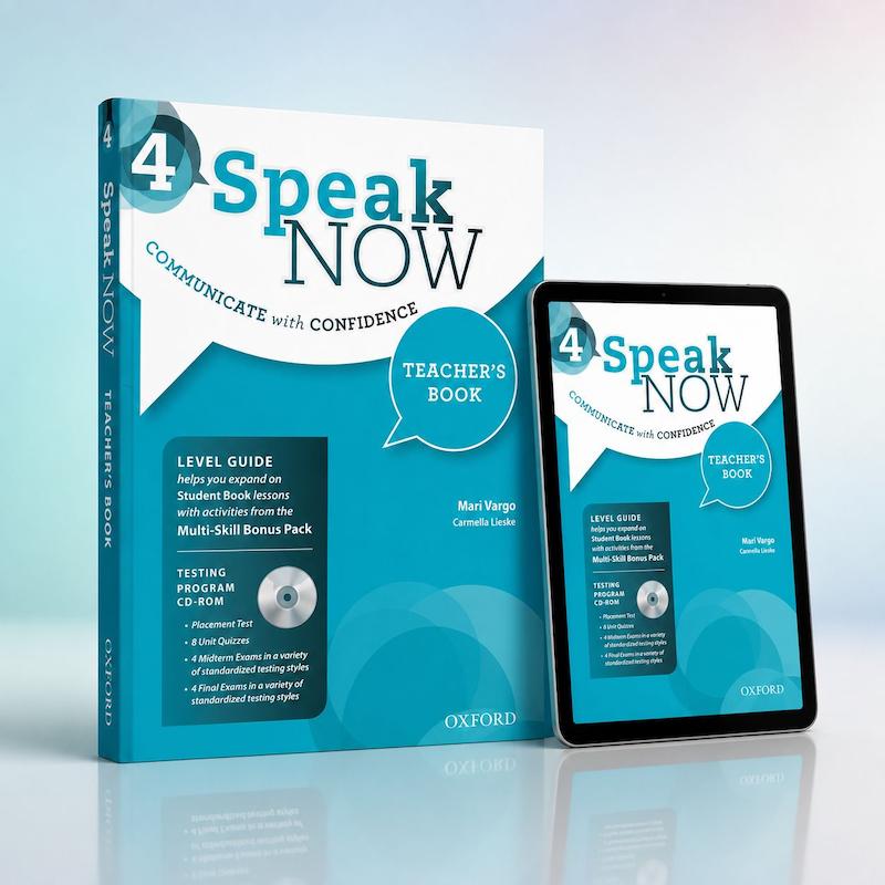 خرید و دانلود PDF Speak Now 4 Teacher's Book (اسپیک نو ۴)