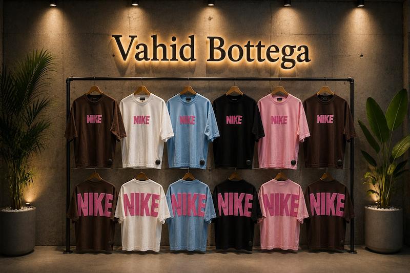 تی شرت باکسی چاپ پفک NIKE