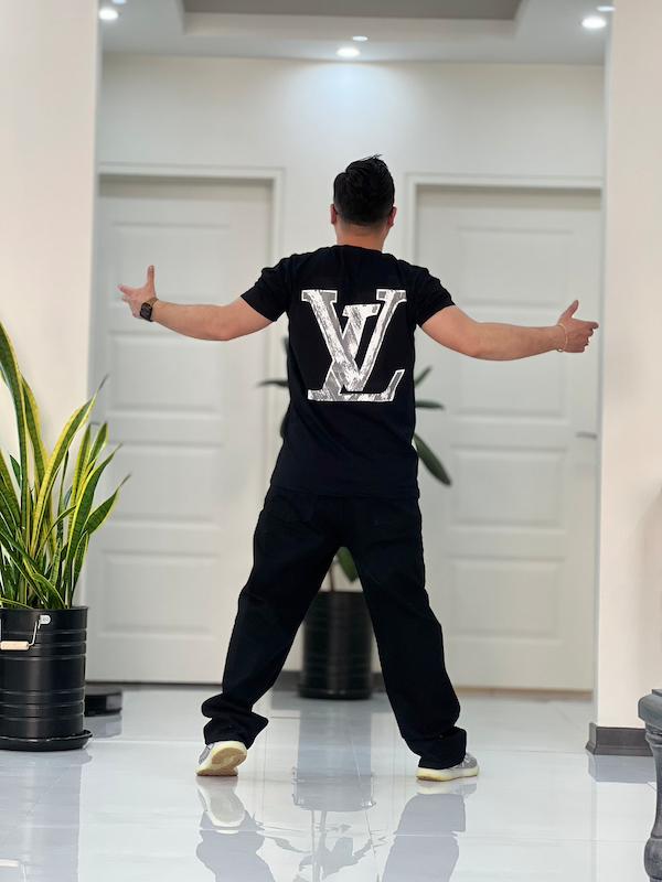 تیشرت پنبه طرح LOUIS VUITTON