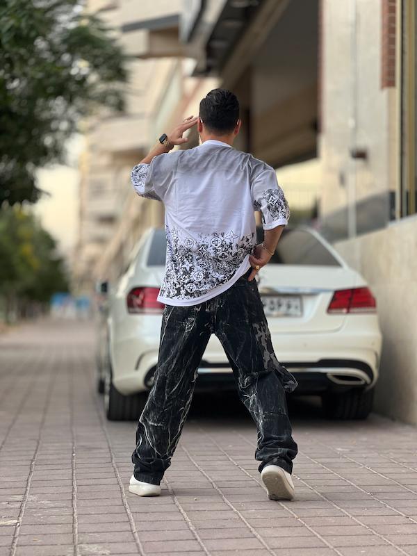 تیشرت پارچه دورس دو نخ