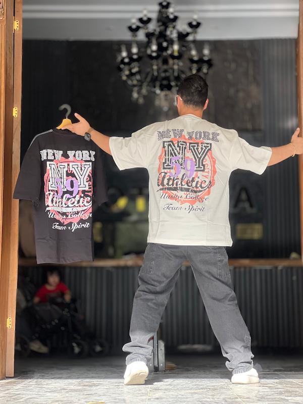 تیشرت پارچه دورس دو نخ