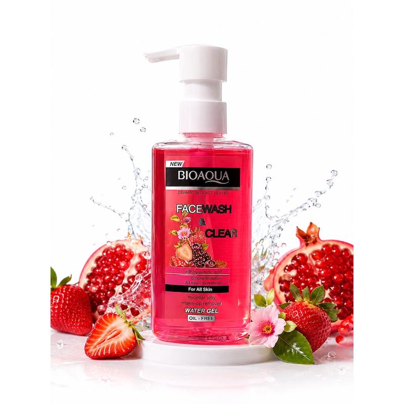 ژل شستشو توت فرنگی بیوآکوا