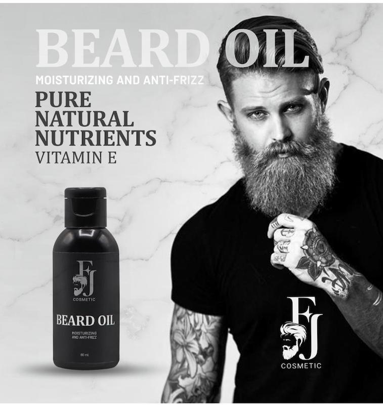 روغن تقویتی ریش و سیبیل اف جی FJ