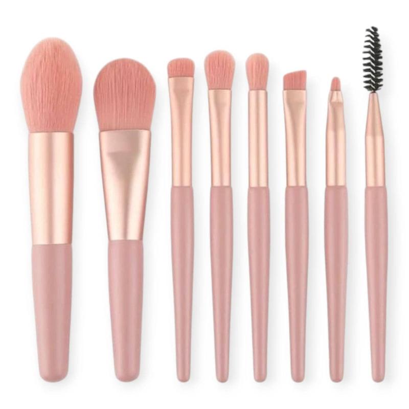 ست براش 8 تکه مینی تی تی زیپی