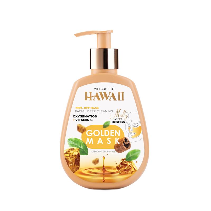 ماسک طلا (پیلاف) مناسب پوست معمولی و دارای جوش هاوایی (Hawaii)