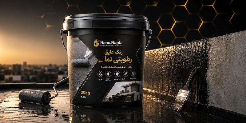 رنگ نانو هیدروالاستیک عایق رطوبتی