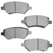 لنت ترمز جلو خودرو کویین چیان مدل 002088 دو جفت مناسب برای ام وی ام X33 و ام وی ام X33s