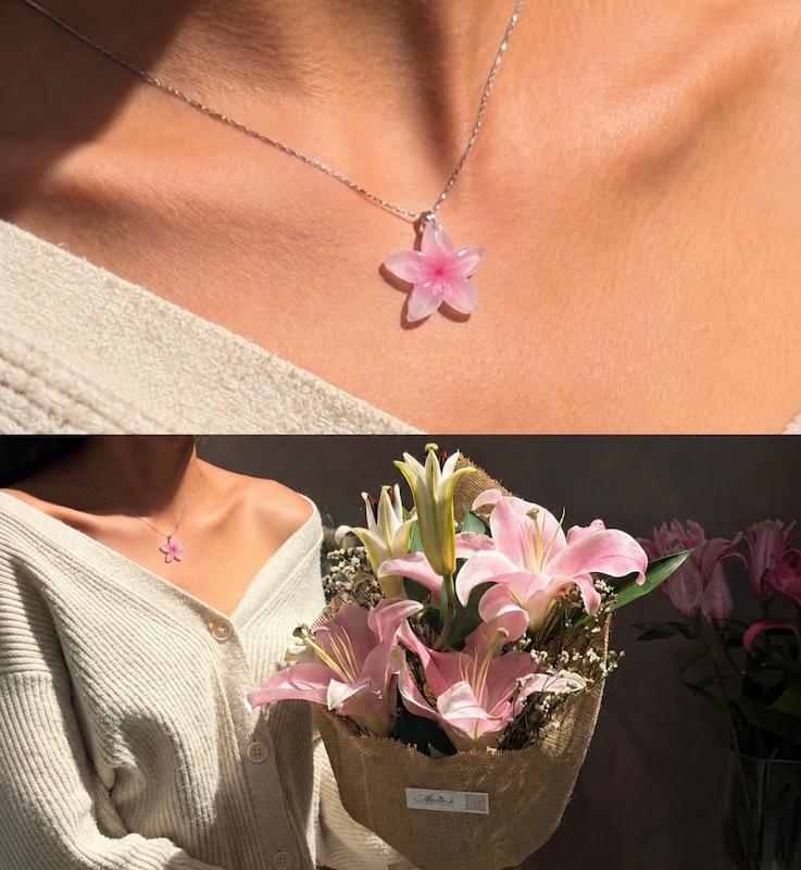 گردنبند لیلیوم🌸