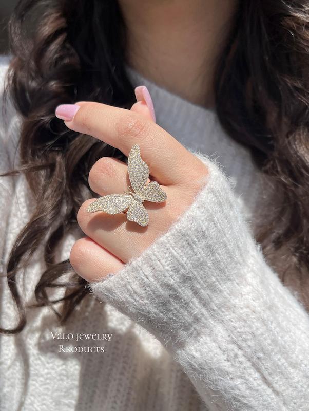 انگشتر پروانه  ژوپینگ 