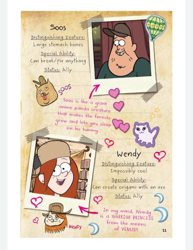 دفترچه خاطرات میبل(gravity Falls)