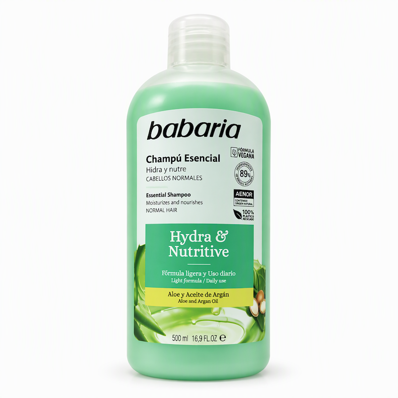 شامپو باباریا مدل Hydra & Nutritive حجم 500 میل