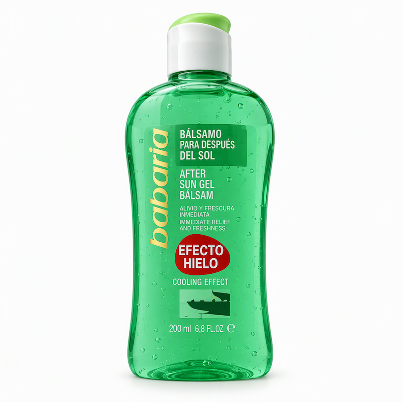 ژل افترسان باباریا مدل Cooling Effect حجم 200 میل