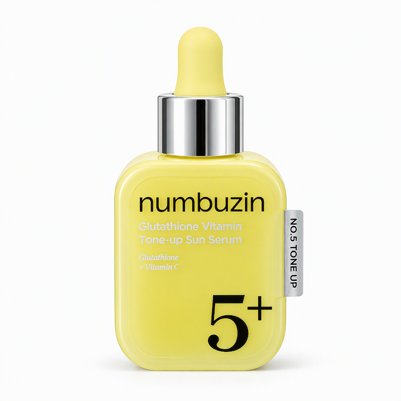 ضدآفتاب سرمی نامبوزین مدل No.5+ Glutathione Vitamin حجم 30 میل
