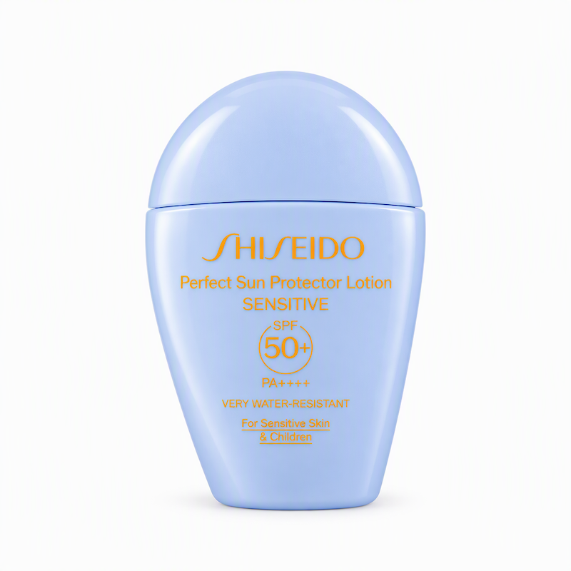 ضدآفتاب شیسیدو مدل Perfect Sun Protector Sensitive SPF50+ حجم 50 میل