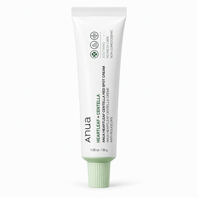 کرم ضدقرمزی آنوا مدل Heartleaf + Centella Red Spot وزن 30 گرم