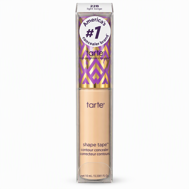 کانسیلر تارت مدل Shape Tape شماره 22B Light Beige حجم 10 میل