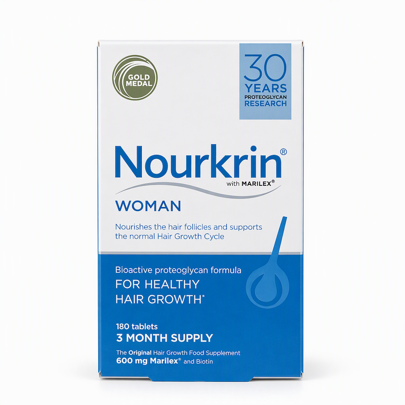 مکمل تقویت مو نورکرین مدل Woman بسته 180عددی