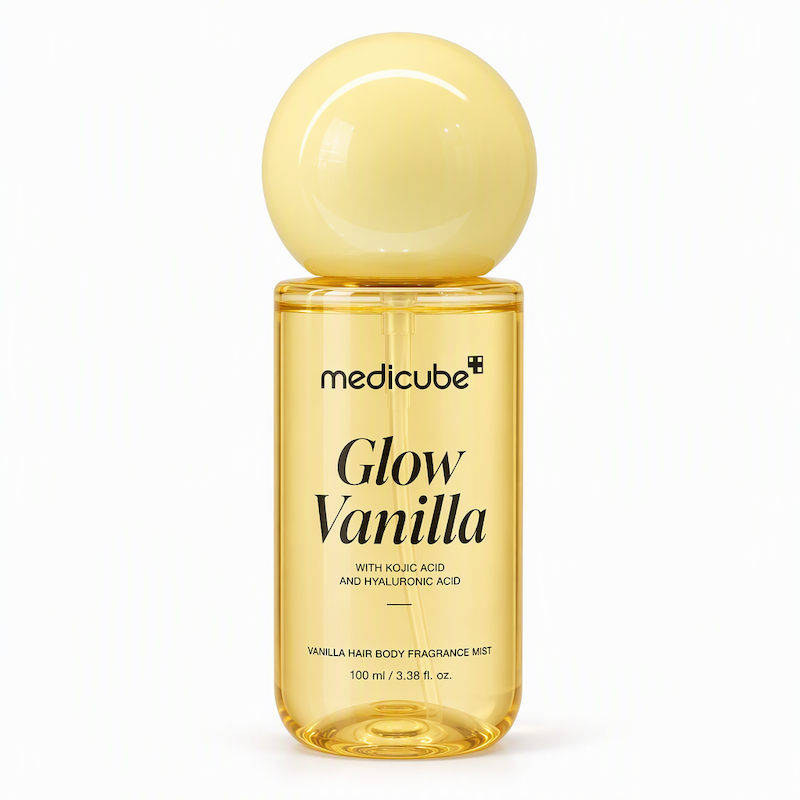 بادی میست مدیکیوب مدل Glow Vanilla حجم 100 میل