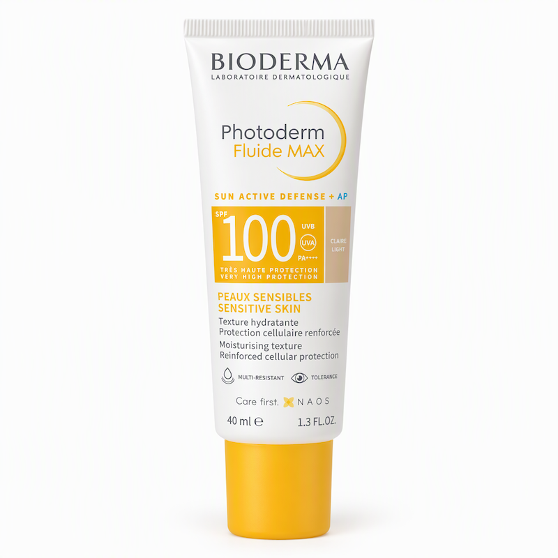 ضدآفتاب بایودرما مدل Photoderm Fluide MAX SPF100 حجم 40 میل